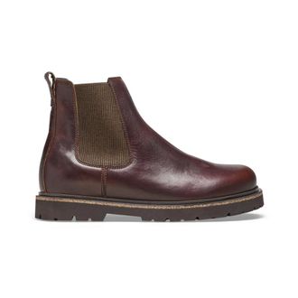 Birkenstock Brown Leather Highwood Boots - male - Birkenstock - Chelsea Boots - Brown - 11 UK - Shoes