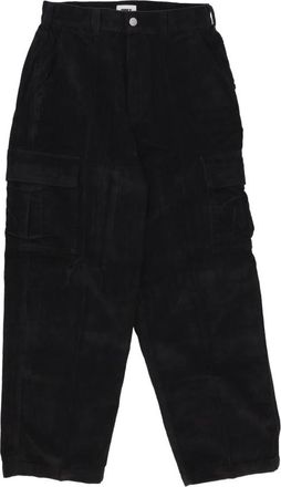 Obey Luxe Corduroy Cargo Broek voor Mannen - Heren - Straight fit broeken - Zwart - W34 - Katoen - Broeken