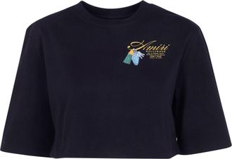 Amiri Chateau Keys Cropped Tee