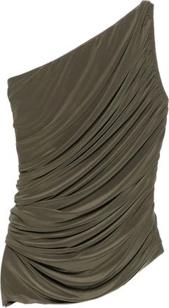 Norma Kamali Top da bagno Diana Mio - Verde