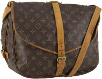 Louis Vuitton Pre-owned Cross Body Bags, female, Brown, Size: ONE SIZE Pre-owned Cross Body Bag