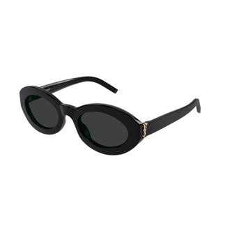 Saint Laurent Zonnebril - unisex - Accessoires - Zwart - Maat: 52 MM