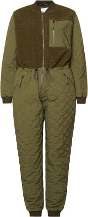 Noella Ana Quilt Jumpsuit in Army