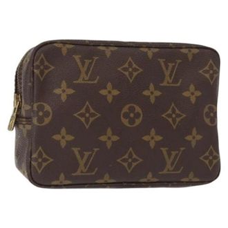 Louis Vuitton Pre-owned Clutches, female, Brown, Size: ONE SIZE Pre-owned Vintage Canvas Clutch