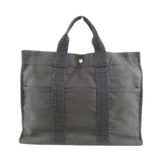 Herm&egrave;s Pre-owned Vintage Tote Bag - Pre-owned - Mujer - Gris - ONE SIZE