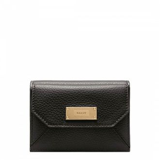 Bally Leir Suzy Womens 6224590 Black Leather Wallet