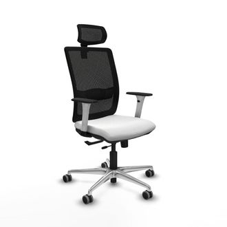Piqueras y Crespo Piqueras Y Crespo Haches Silla Escritorio Blanca Confortable