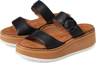 Naot Halvah Womens Sandals Black : EU 42 (US Womens 11) M, Leather