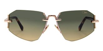 Cazal 9509 003 Womens Sunglasses Gold Size 57