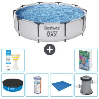 Bestway Piscina Bestway Steel Pro Max Redonda - 305x76 Cm - 7-piezas S167