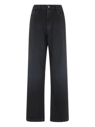 Federica Tosi button-fastening jeans - Black