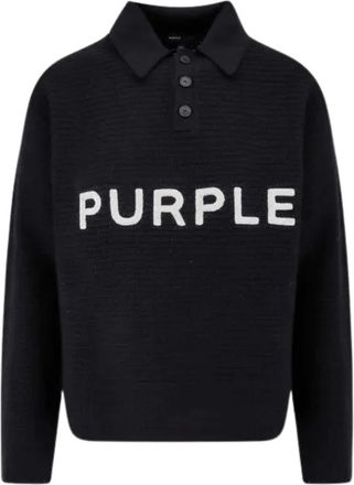 Purple Hombre, Jerseys, Negro, Talla: S