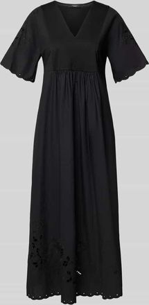 Max Mara Flie&szlig;endes Freizeitkleid aus reiner Baumwolle Modell TARTUFO in Black, Gr&ouml;&szlig;e XXL