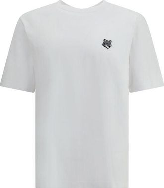 Maison Kitsun&eacute; Witte Katoenen T-Shirt