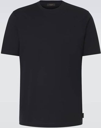 Slowear Cotton and silk jersey T-shirt