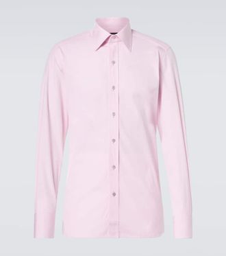 Tom Ford Camicia in popeline di cotone