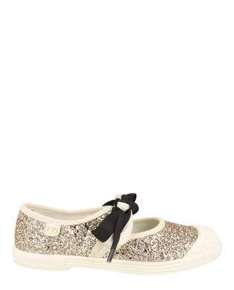 Valentino Glitter Bay By Bay Ballerina Sneakers