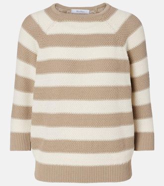 Max Mara Ellisse striped cotton sweater