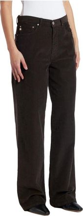 AG - Adriano Goldschmied Jeans, Dames, Bruin, W31, Straight Jeans