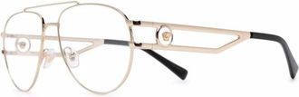 Versace Optical Frame - Heren - Brillen - Geel - 57 MM - Accessoires