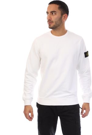 Stone Island Heren Stone Island Crewneck Sweatshirt in Wit