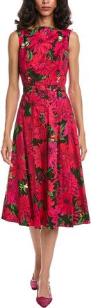 Oscar De La Renta Oscar De La Renta Dahlia Poplin Shirtdress
