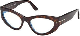 Tom Ford Brillen - Dames - Brillen - Bruin - 55 MM - Accessoires