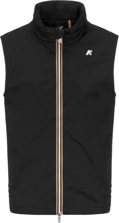 K-Way Valen Stretch Dot Vest - Heren - Bodywarmers - Zwart - S - Polyester - Jassen