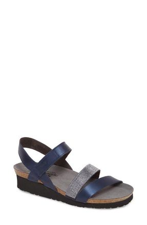 Naot Krista Sandal in Polar Sea Leather at Nordstrom, Size 10Us