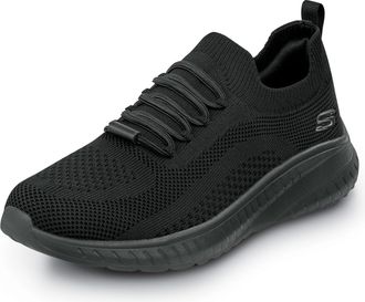 Skechers Emma Knit Womens Trainers, black, 6 UK