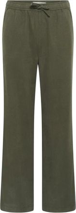 Inwear Broeken, Dames, Groen, XL, Katoen, Elastische Taille Dusty Olive Broek