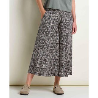 Toad & Co Chaka Culotte Pant in Salt Ditsy Print at Nordstrom, Size X-Small