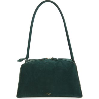 Alaia Shoulder Bag in Vert Foret at Nordstrom