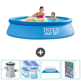 Intex Piscina Easy Set Redonda - 244x61 Cm - 7-piezas Scb103