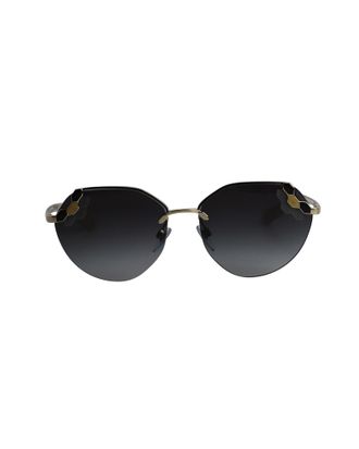 Bulgari Pre-owned Womens Bvlgari Bicolor Gradient 6099 Serpenti Poisoncandy Sunglasses in Gold Metal Metal (archived) - One Size