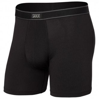 Saxx Daytripper Boxer Brief Fly Kunstfaserunterw&auml;sche f&uuml;r Herren | schwarz