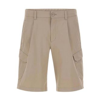 Herno Korte Broeken, Heren, Bruin, S, Casual Shorts