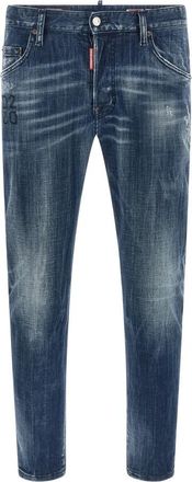 Dsquared2 Skater Jeans - Heren - Slim Fit Jeans - Blauw - M - Katoen - Jeans