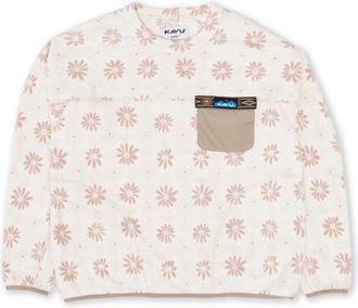 Kavu Kelowna Fleecepullover f&uuml;r Damen | wei&szlig;