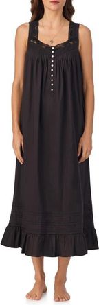Eileen West Sleeveless Ballet Nightgown in Black at Nordstrom, Size X-Small