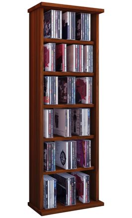 ebuy24 Madera Cd Dvd Stand Shelf Cabinet Vostan 92x31x18 - Vcm