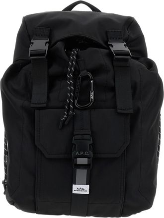A.P.C. Trek 2.0 Backpack With Flap Closure And Padded Support