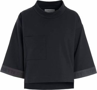 Henriette Steffensen Womens Loose Fit T-Blouse In Black