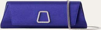 Akris Anouk Small Satin Clutch Bag