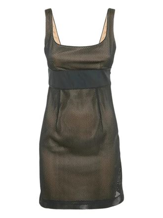 Valentino mesh sleeveless dress - Black