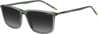 HUGO BOSS HG 1374/S Zonnebril - Heren - Accessoires - Groen - Maat: 57 MM
