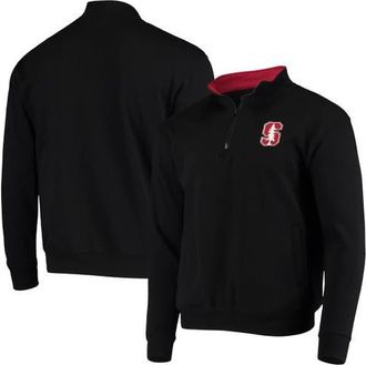 Colosseum Mens Colosseum Black Stanford Cardinal Tortugas Logo Quarter-Zip Jacket at Nordstrom, Size Xxx-Large