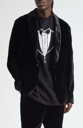 TAKAHIROMIYASHITA TheSoloist. Shawl Collar Jacket in Black at Nordstrom, Size 36 Us