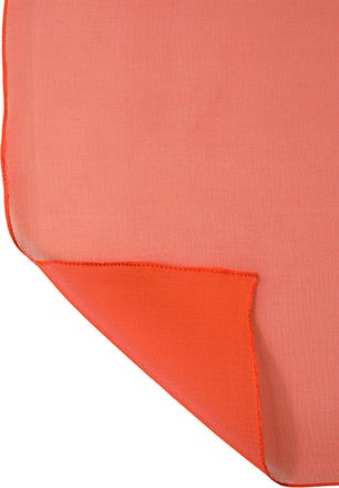 Dolce & Gabbana Womens Bright Red Silk Wrap Shawl Foulard 132cm X 98cm Scarf
