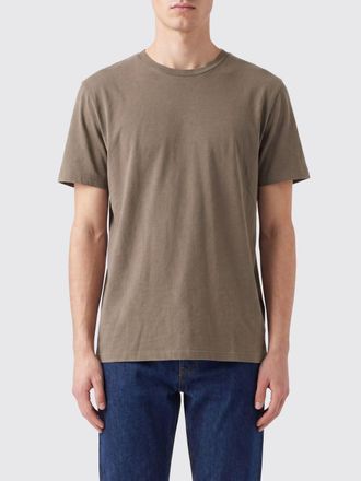 A.P.C. A. P.C. T-shirt in cotone con logo stampato sul retro